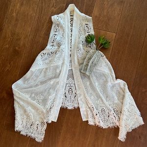 Woman’s lace vest